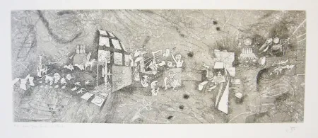 Radierung Matta - Sans titre