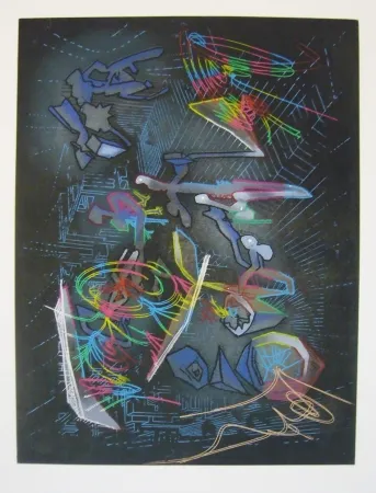 Radierung Und Aquatinta Matta - Sans titre