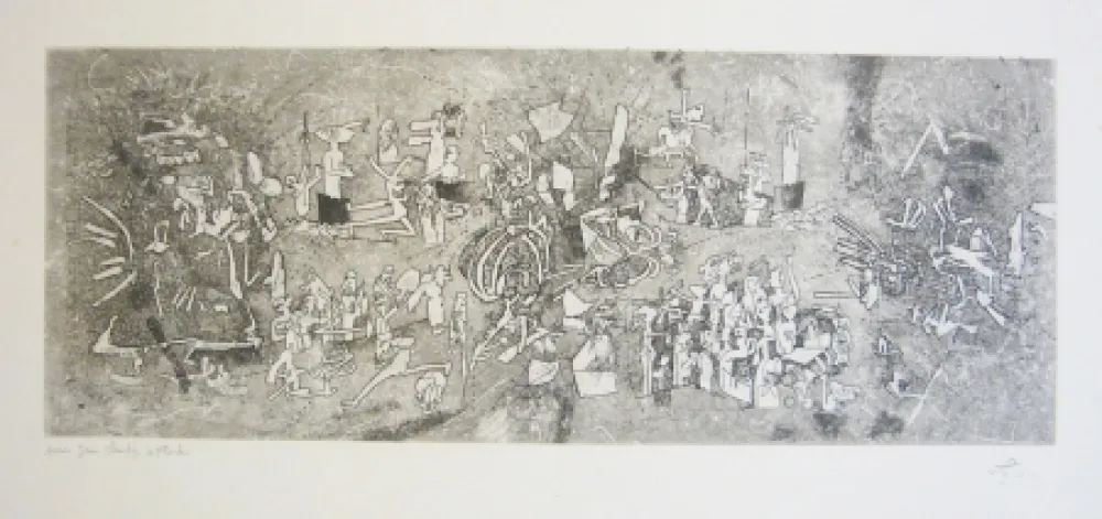 Radierung Matta - Sans titre