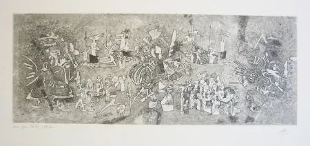 Radierung Matta - Sans titre