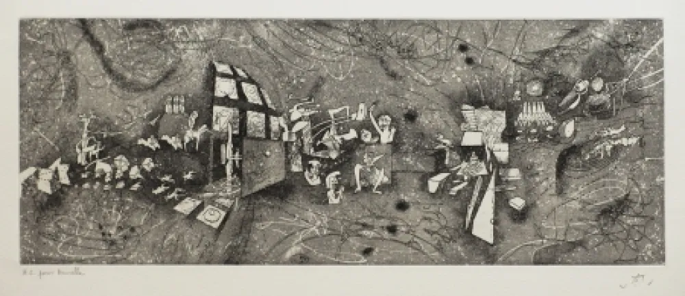 Radierung Matta - Sans titre 