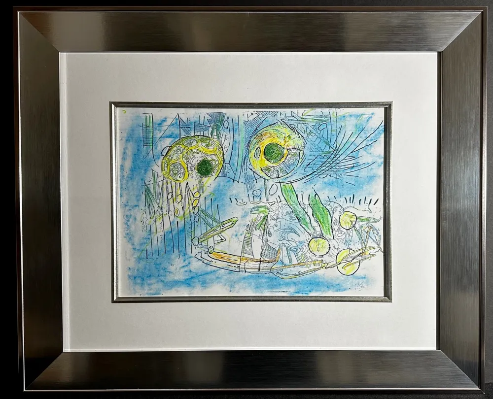 Keine Technische Matta - Sans Titre Original Mixed Media 1