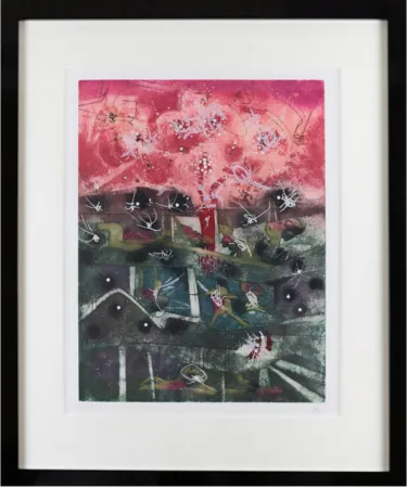 Radierung Und Aquatinta Matta - Tranchetre 