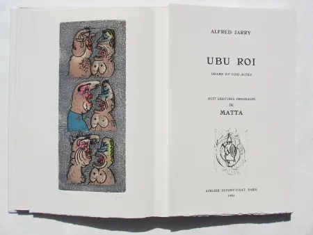 Radierung Und Aquatinta Matta - Ubu Roi. Drame en cinq Actes