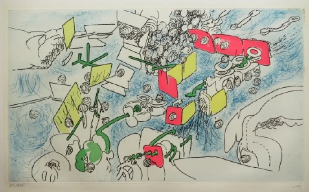 Radierung Und Aquatinta Matta - Un pourquoi final