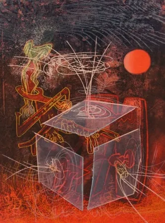 Radierung Und Aquatinta Matta - Une Saison En Enfer