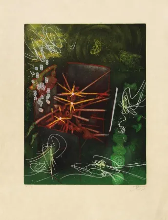 Radierung Und Aquatinta Matta - Untitled from 