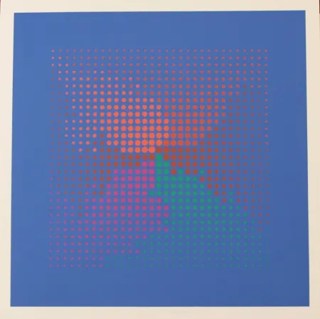 Lithographie Mavignier - DEFORMED SQUARE - EXACTA FROM CONSTRUCTIVISM TO SYSTEMATIC ART 1918-1985