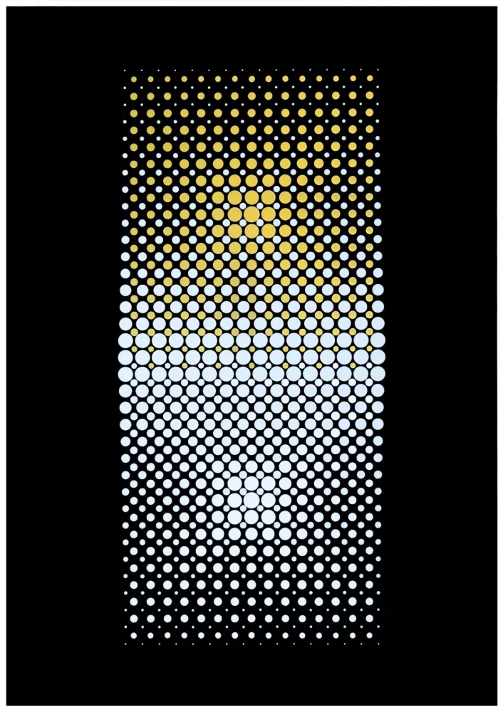 Siebdruck Mavignier - SENZA TITOLO