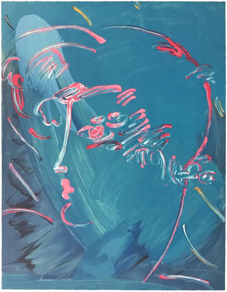 Siebdruck Max - BLUE PROFILE