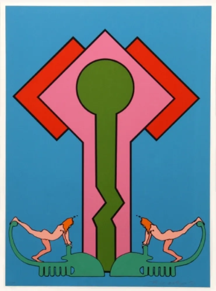 Siebdruck Max - Colossus II