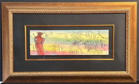 Keine Technische Max - Untitled Original Watercolor on Paper