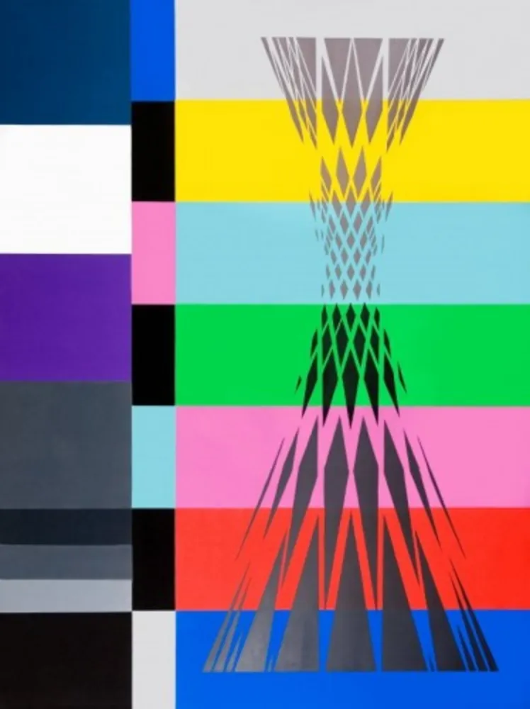 Holzschnitt Mcbride - Mae West