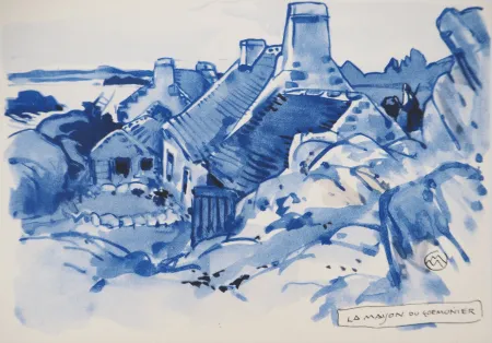 Plakat Méheut - Bretagne, La Maison du Goémonier, c