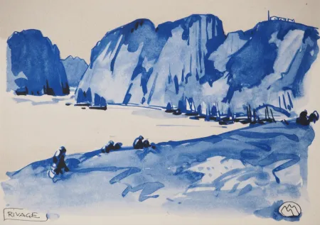 Plakat Méheut - Bretagne, Le Rivage, c