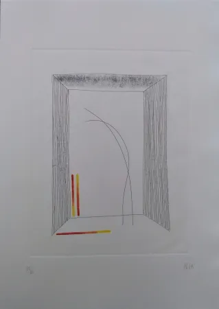 Radierung Und Aquatinta Melotti - Senza titolo