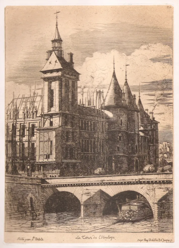 Stich Meryon - La tour de l'horloge / The Clock Tower