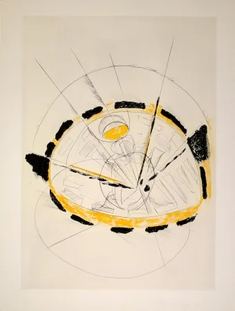 Radierung Merz - Untitled