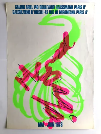 Siebdruck Messagier - Alpers Putman 211