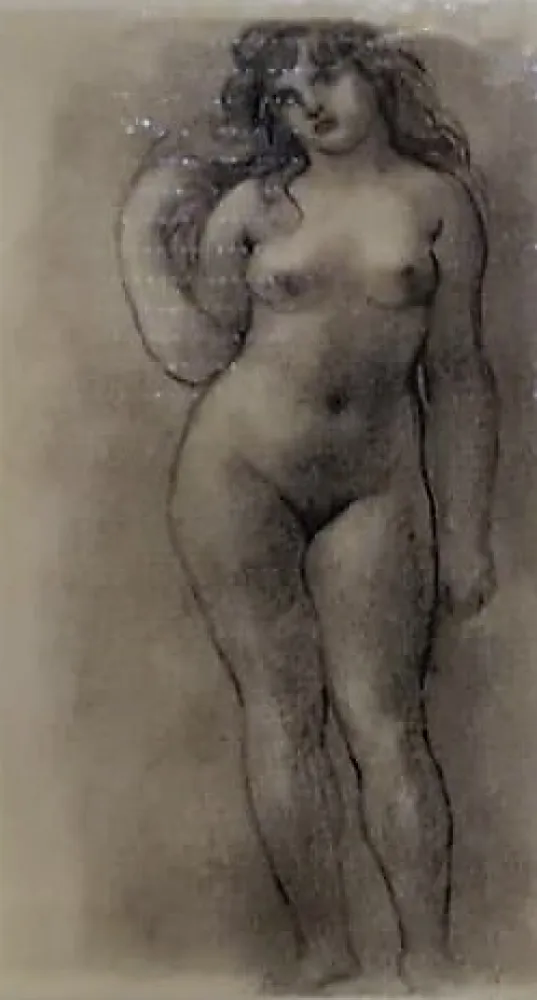 Radierung Messina - Nudo