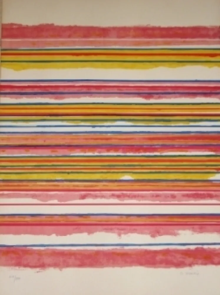 Lithographie Meurice - CNAC 1973