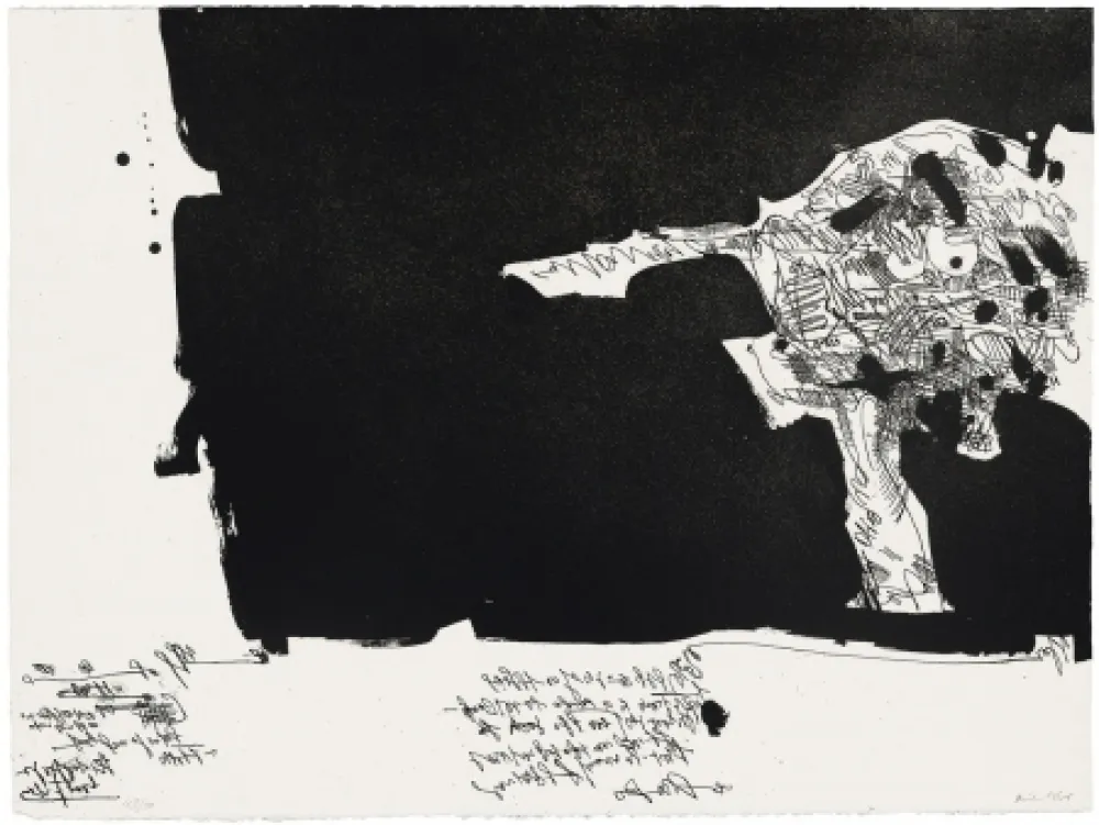 Aquatinta Millares - Antropofauna