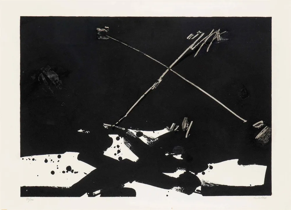 Siebdruck Millares - Torquemada