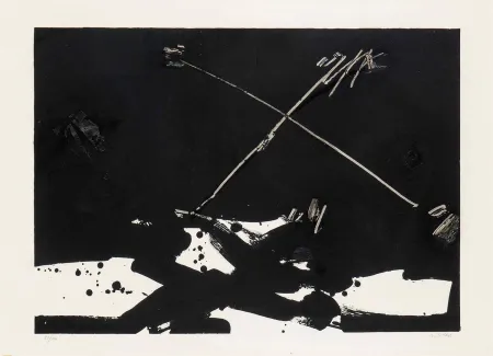 Siebdruck Millares - Torquemada