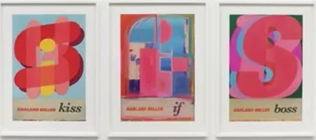 Siebdruck Miller - 3 WISHES 4 EVER