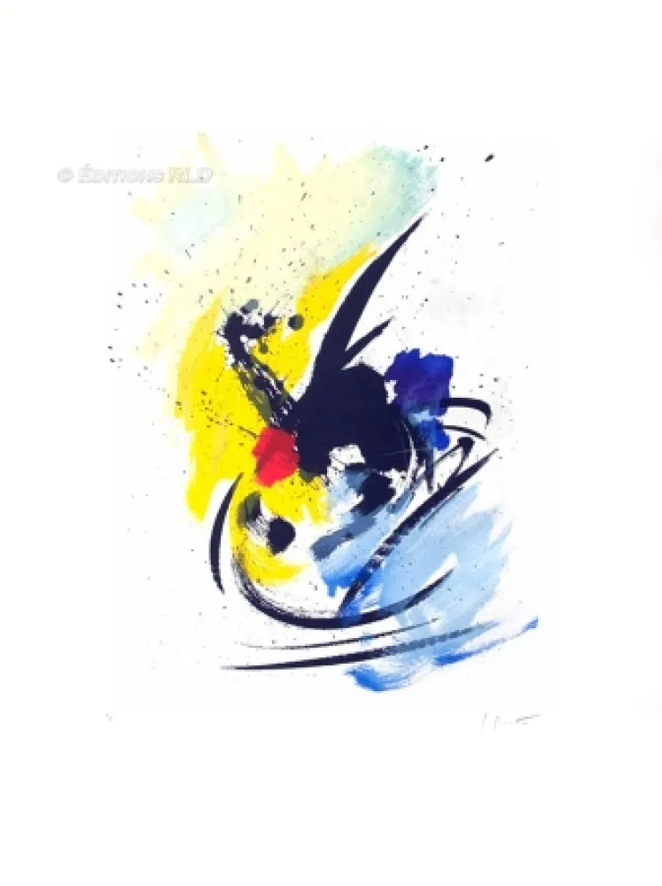 Aquatinta Miotte - Danse insolite