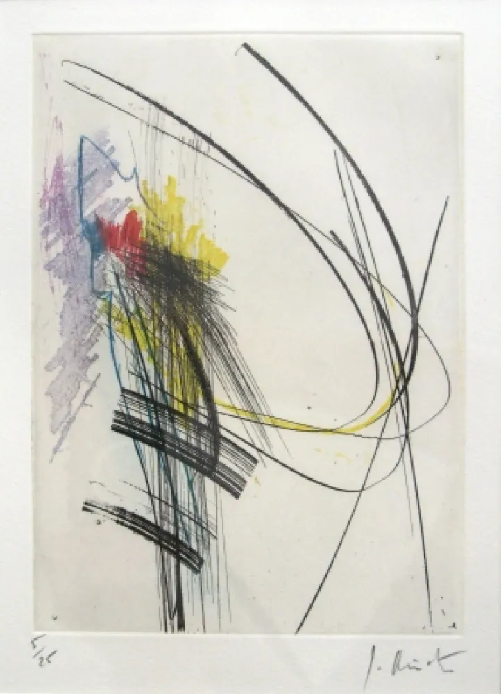 Radierung Miotte - État d'âme