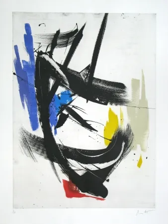 Radierung Miotte - L'éclatement I