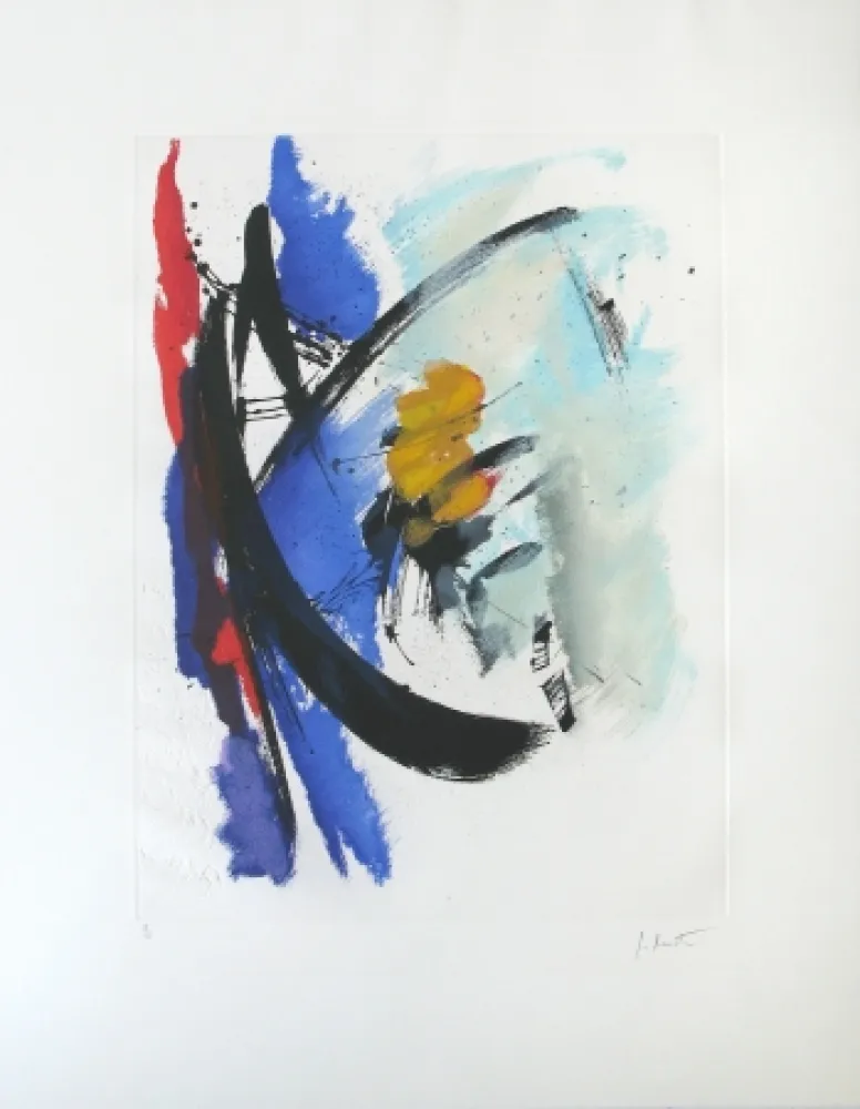 Radierung Miotte - Oblique Marine