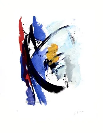 Aquatinta Miotte - Oblique marine