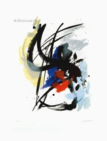 Aquatinta Miotte - Pierre Noire