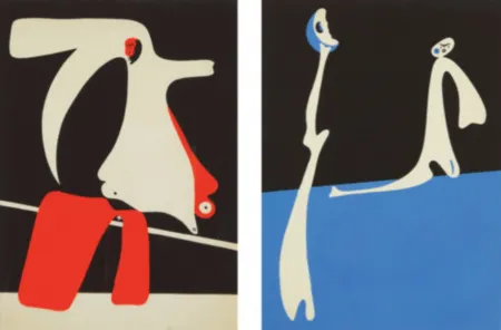 Multiple Miró - Cahiers d'Art (Dupin 14-15)