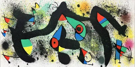 Lithographie Miró - Composition