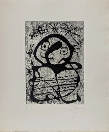 Radierung Miró - Constellations 