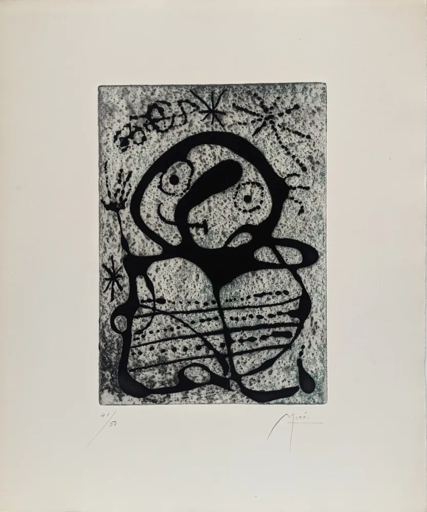 Lithographie Miró - Constellations 