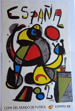 Plakat Miró - Copa del Mundo España 82