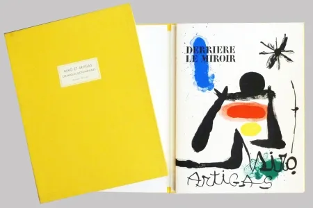 Illustriertes Buch Miró - Derrière le miroir 139 140