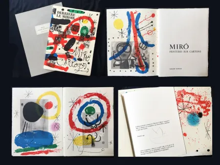 Illustriertes Buch Miró - DERRIÈRE LE MIROIR N° 151-152. MIRO, CARTONS. Mai 1965. DE LUXE SIGNÉ (1965)