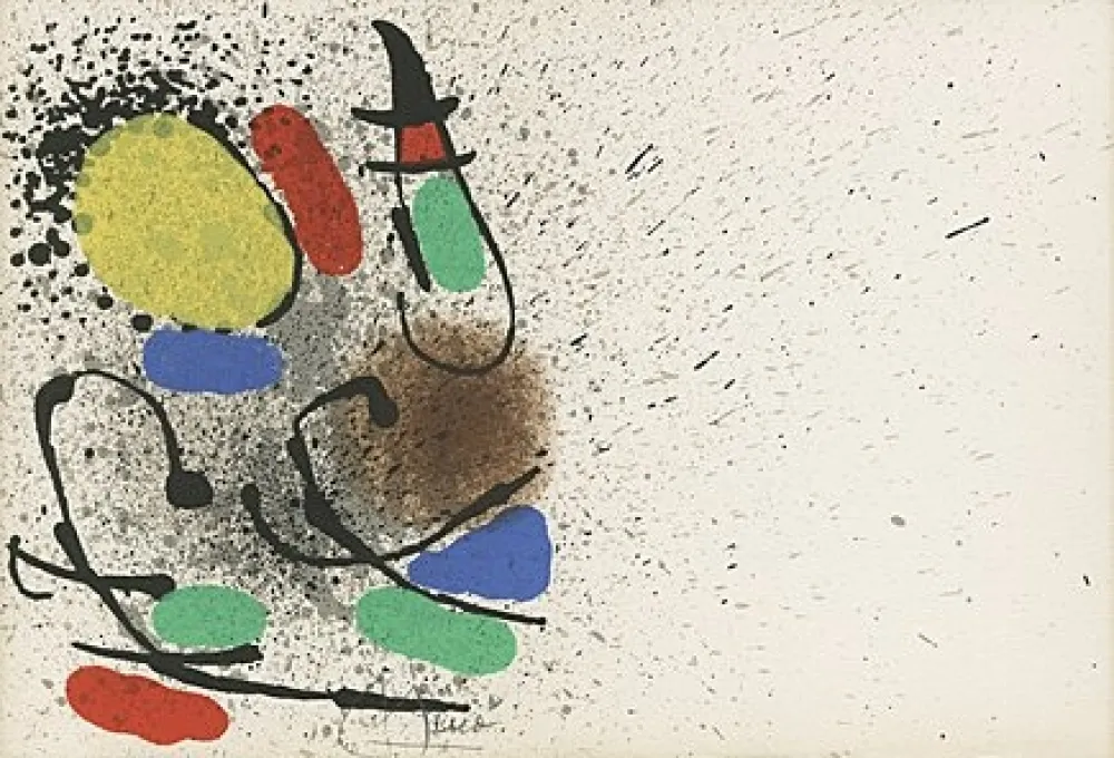 Illustriertes Buch Miró - 