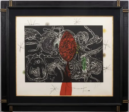 Radierung Und Aquatinta Miró - Espriu - Miró II