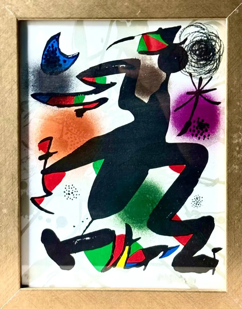 Lithographie Miró - Figure 1116