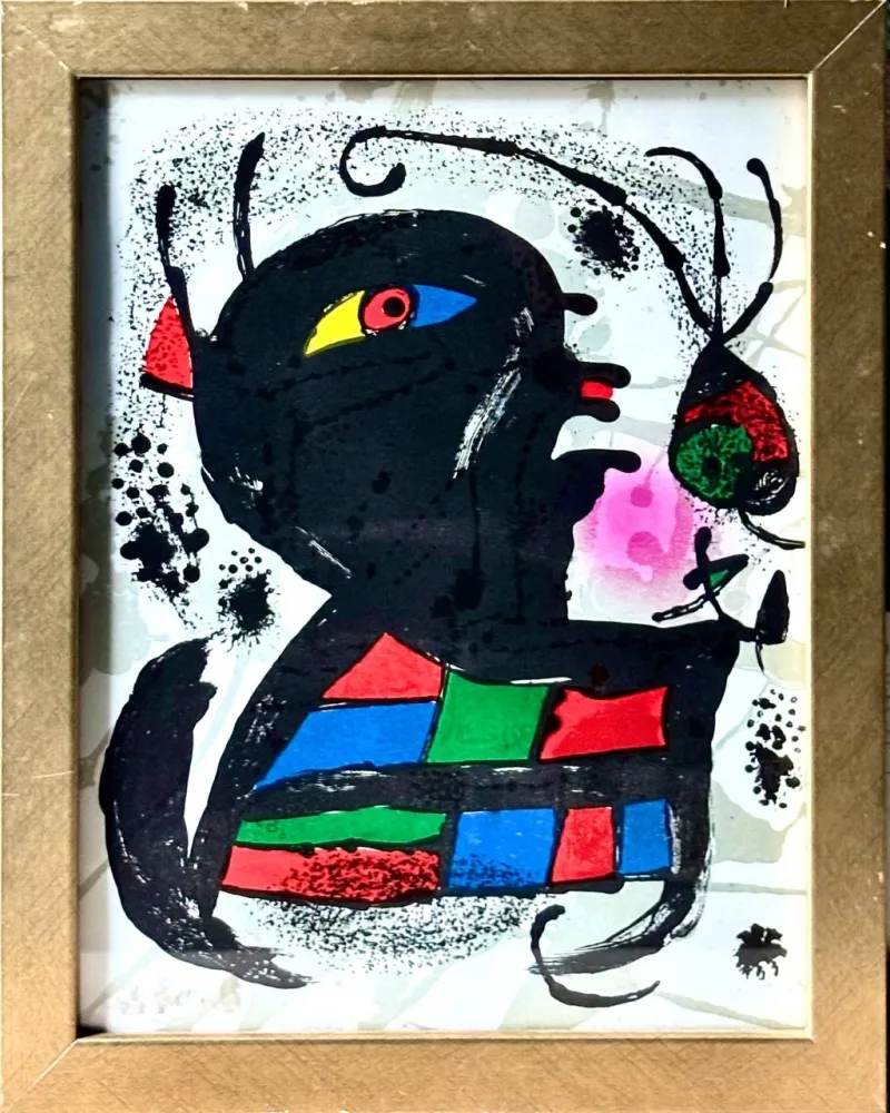 Lithographie Miró - Figure 1117