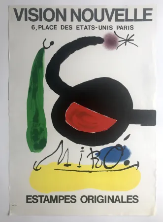 Plakat Miró - Galerie Vision Nouvelle