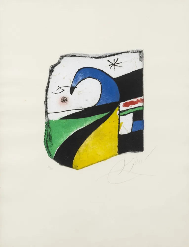 Stich Miró - Gaudí X