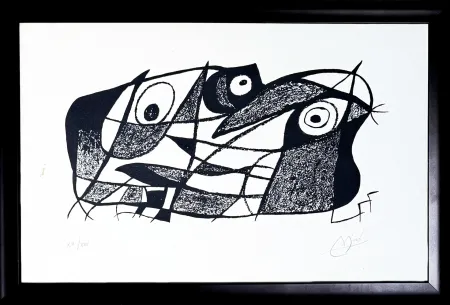 Lithographie Miró - Joan Miró (1893–1983) - FOTOSCOP - Lithograph on Guarro paper - 1974