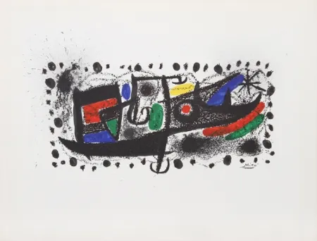 Lithographie Miró - Joan Miro und Katalonien